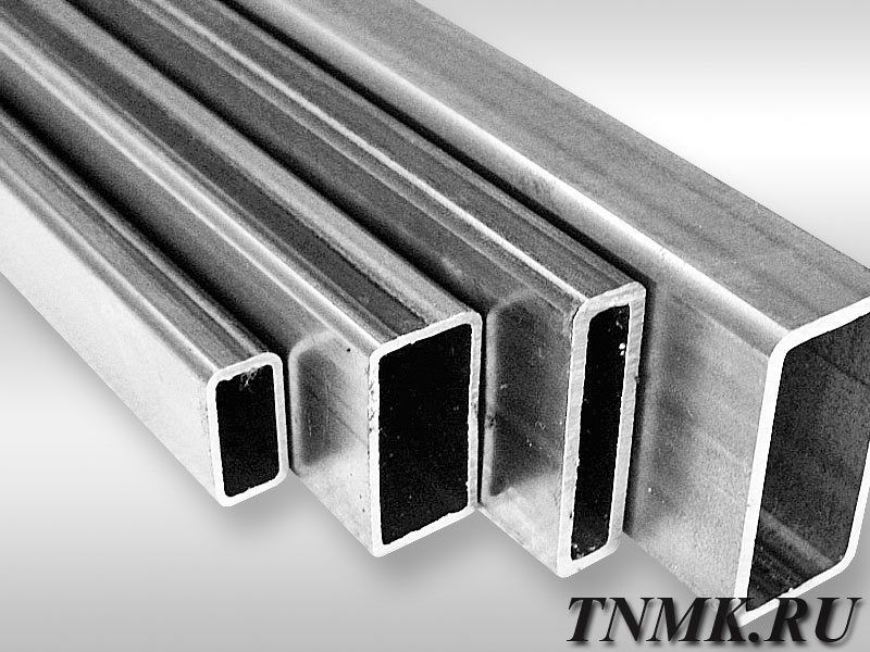 Труба профильная оцинкованная 100×40х3 мм ст. 20 купить в Сызрани