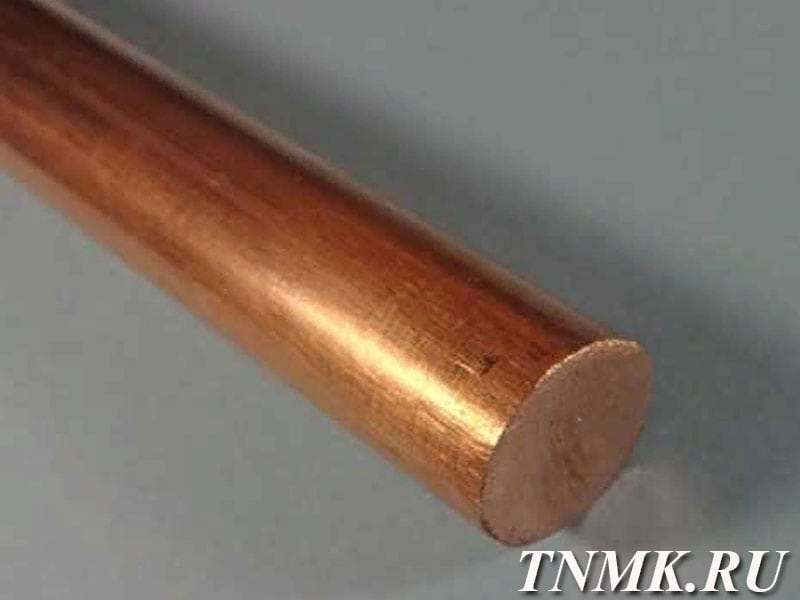 Пруток медный 49 мм М1М ГОСТ 1535-2006 купить в Сызрани